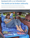 Cartoon Foldable Car Travel Bed SUV Minivan Compatible Inflatable Mattress Inside Air Pressure Pad Versatile Vehicle Sleeping
