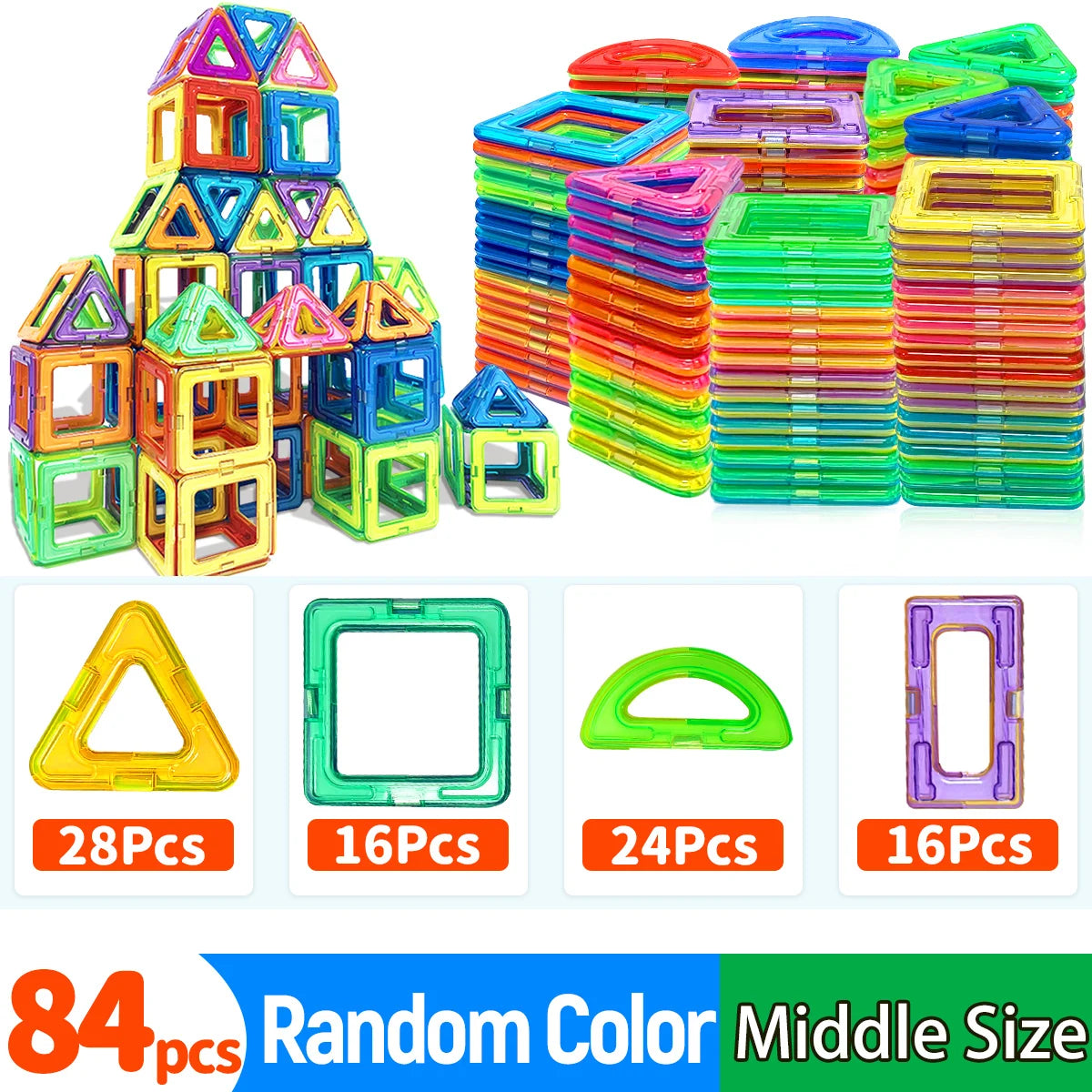 Building Blocks DIY Toys medium size STEM Toys Construction Toys Learning Educational Toys