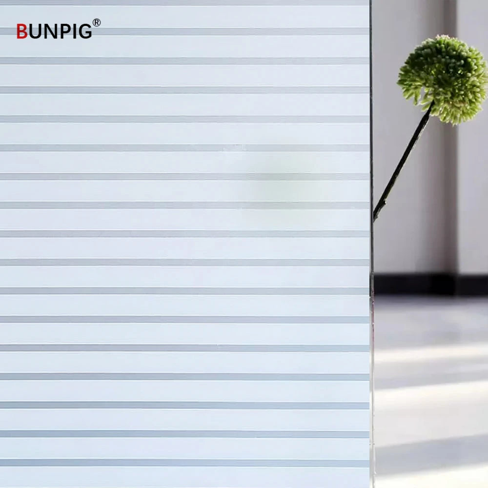 Window Film Privacy, Stained Glass Film, Frosted Opaque Glass Clings, Sun Blocking Vinyl Window Stickers for Door Home Office