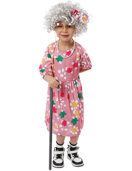Party Performance Costumes Grandma Cosplay Role-playing Costumes Halloween Children Performance Costumes