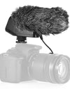 Cardioid Shotgun Condenser Microphone for Canon Sony Nikon DLSR Camera Youtube Streaming vlogging Video Shooting