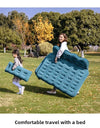 Cartoon Foldable Car Travel Bed SUV Minivan Compatible Inflatable Mattress Inside Air Pressure Pad Versatile Vehicle Sleeping