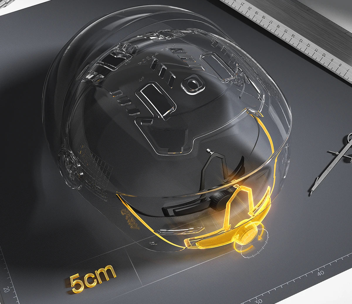 Open Face Electric Bike Helmet With Dual Visor