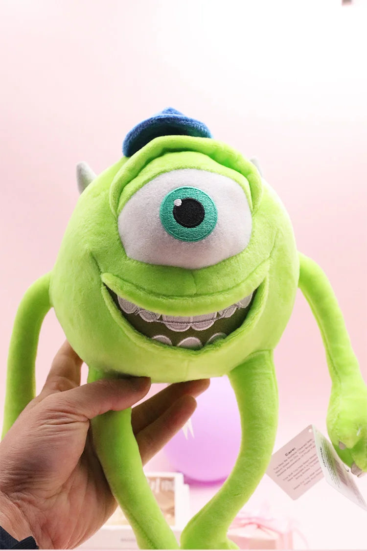 Fluffy Kawaii Sulley Mike Wazowsky Monsters University Stuffed Plush Animals Toy Sets Cute Pixar Doll For Boy Girl Birthday Gift