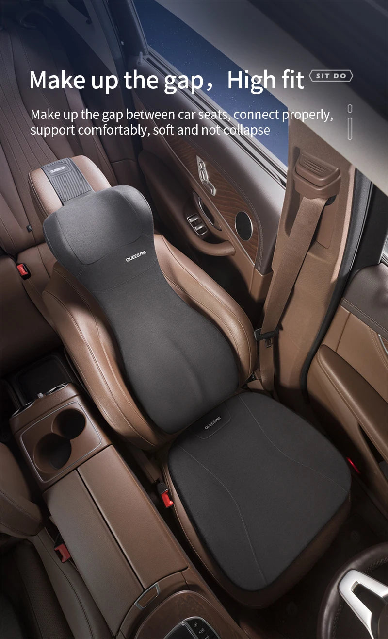 LIVICHEPIN Car Headrest Waist Protection Car Seat Backrest Cushion Auto Lumbar Cushion Waist Support Integrated Waist Cushion