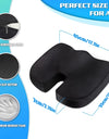 1Pcs Coccyx Seat Cushion Memory Foam U-Shaped Pillow for Chair Cushion Pad Car Office for Tailbone Pain Massage Pillow