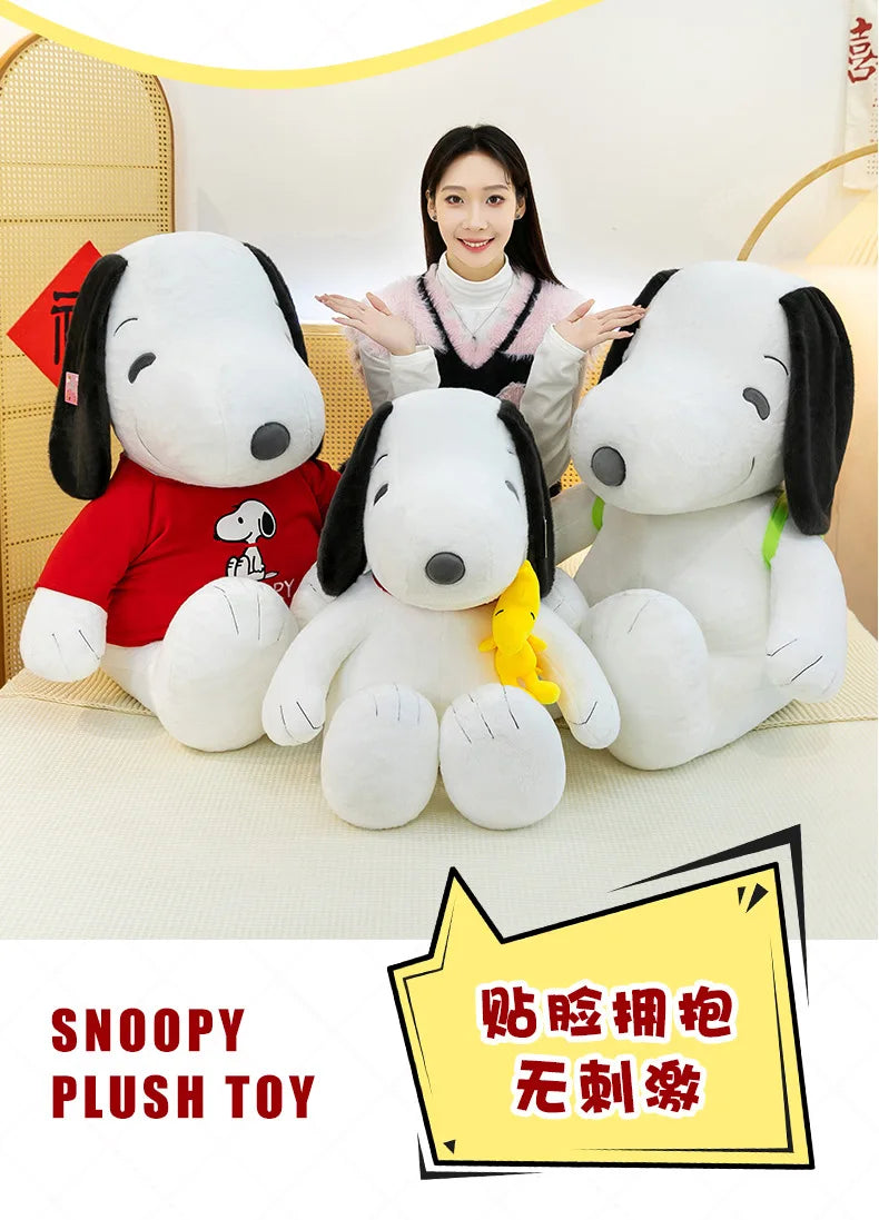 Cute Cartoon Dog Plush Backpack Soft Stuffed Pillow