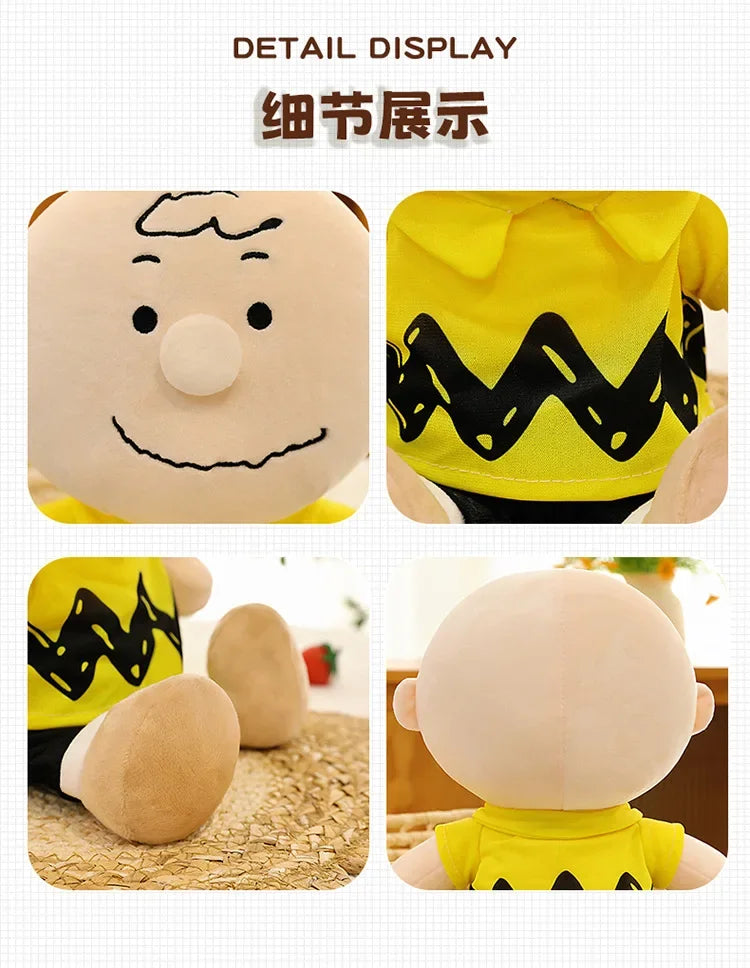 Cute Cartoon Character Plush Pillow Stuffed Doll Toy