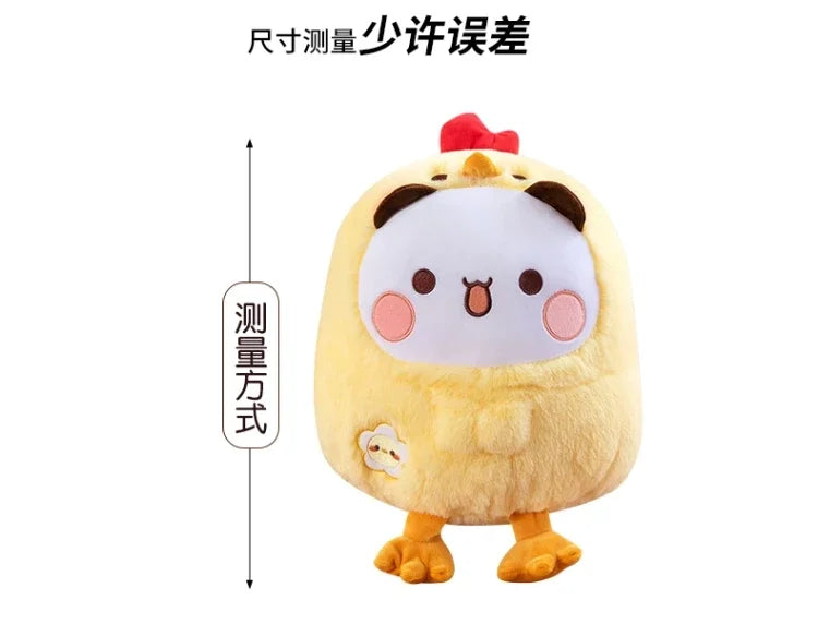 Cute Chick Shape Plush Toy Soft Fluffy Cartoon Pillow