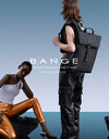 15.6-inch laptop Men's business backpack waterproof multi compartment travel bag Black backpack