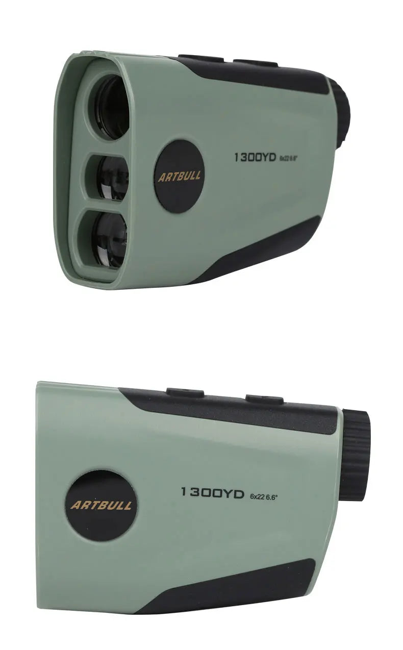 6X Golf Laser Rangefinder 1300 Yard Rechargeable Distance Meter
