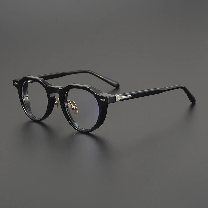 Vintage Oval Acetate Optical Eyeglasses Frame