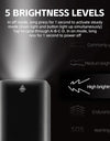 1500LM Bike Front Light Aluminum Waterproof Bicycle Headlight LED Lamp Flashlight Handlebar MTB Road Cycling Light