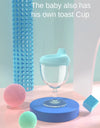 150ml Baby Learning Drinking Bottle Novelty Wine Glass Shaped Sippy Cup with Lid Kids Toldder Nursing Bottle Infant Feeding Cups