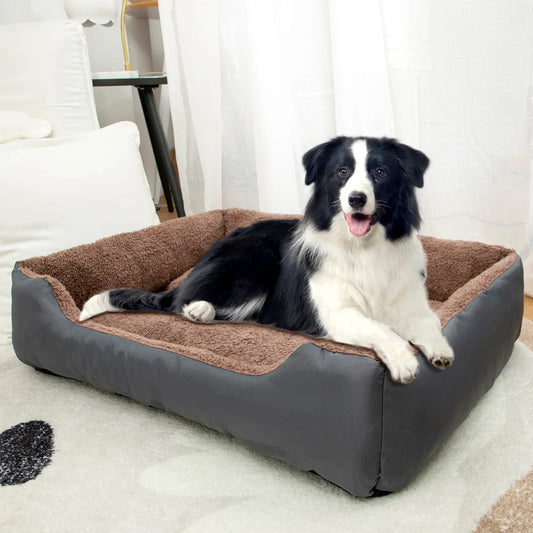 Plush Pet Sofa Bed Cushion for Dogs and Cats