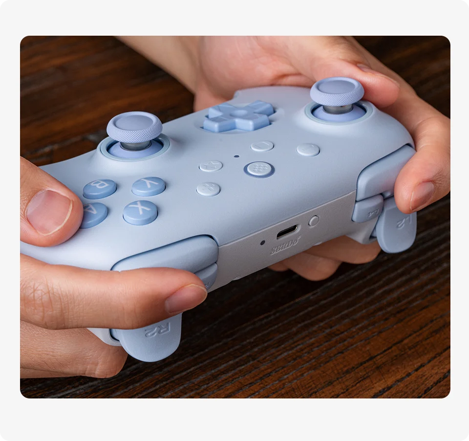 Wireless Gaming Controller with Hall Effect Joysticks for Nintendo Switch