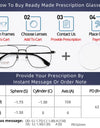 Optical Glasses TR90 Framed Glasses  Fashion Trend Women's big Glasses Customizable Prescription