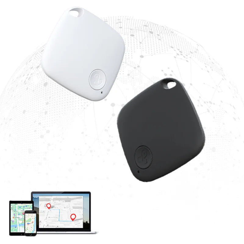 Mini Android Global Position Systm Tracker Tag Google Find Anti Loss Global Positioning Locator Compact Portable Long Battery Life For Pet