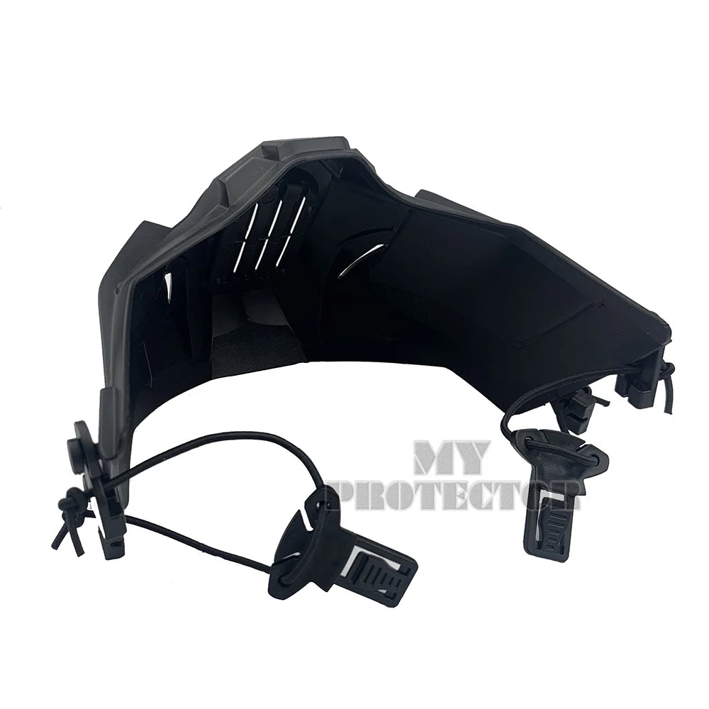 Tactical Airsoft Mask Outdoor Paintball Half Face Iron Warrior Protective Mask Shooting Protection Mouth Mask Hunting Equipment