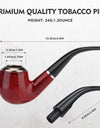 Tobacco Pipe Red