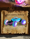 4WD RC Drift Car With Music Led Lights 2.4G Gesture Radio Remote Control Spray Stunt Car 360° Rotating Climbing Car Toys Gift