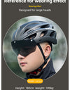 Bicycle Helmet Large Head 58-65cm MTB Road Bike Helmet Breathable Integrally-mold Safety Riding Cycling Goggles Helmet