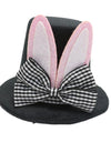 Top Hat Hair Clip Lovely Bunny Ears Hairpin Fancy Dress Headdress for Women Mini Hat Hair Pin for Holiday Carnival Party Favor