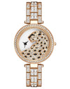 Leopard Head Women's Watches Diamonds Quartz Fashion Personality Ladies Jewelry Temperament Bracelet Watch
