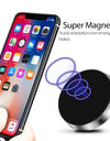 Magnetic Phone Car Holder Stand Universal Magnetic Mount Bracket Stick on Car Dashboard Wall for iPhone Samsung Xiaomi Huawei