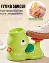 Flying Disc Saucer Launcher Toy High Altitude Air Rocket Launcher Relay Dish Jumping Sports Game Children's Outdoor Toy Gift