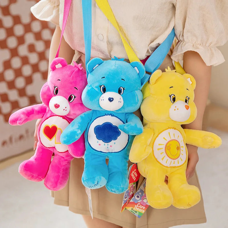 Kawaii Plush Bear Backpack Soft Shoulder Bag