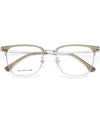 Ultra-light Comfortable Big Eyewear TR90 Pure Titanium Retro Square Optical Prescription Glasses Frame