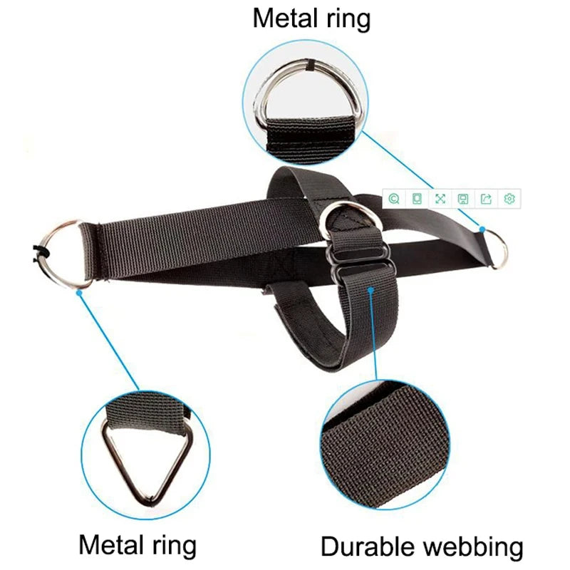 Foot Ankle Straps Guard Buckle Dragon Frame Anklet Support Fitness Adjustable D-Ring Strap Sport Ankle Support