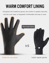 Winter Heating Cycling Gloves Black Ski Waterproof With Battery Warm Electric Heating Temperature Control Outdoor Riding Gloves