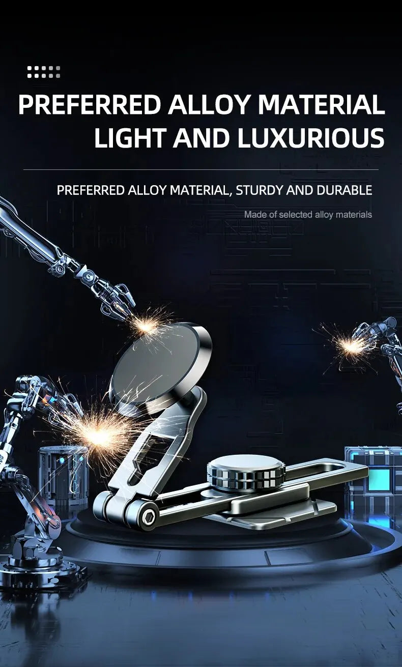 720  Car Phone Holder Stand Levitation Screen Alloy Dashboard Car Mount Smartphone Mobile Support In Car Bracket