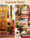 Cozy Kitchen 3D Wooden Puzzle DIY Miniature House Kit