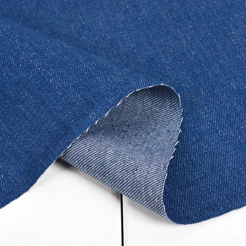 Thick Denim Fabric for DIY, 100% Cotton, Jeans, Washing Cloth, Jacket, Shirts, Dress, Thin, Patchwork, Quilting, Sewing, Summer