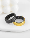 R06 Smart Ring Men Women, Heart Rate and Blood Oxygen Monitor, IP68 & 5ATM Waterproof, Multi-sport Mode