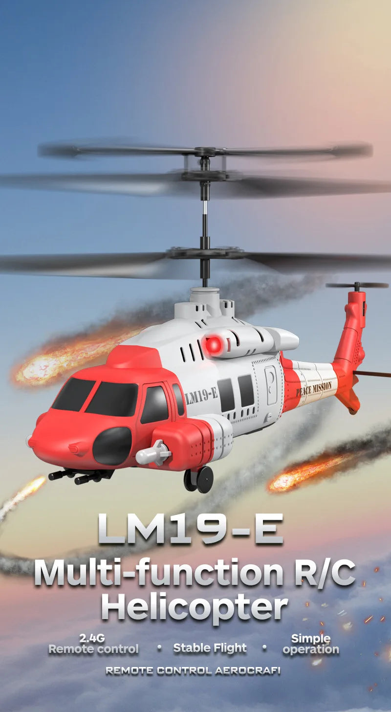 Remote Control Black Hawk Helicopter With Altitude Hold And Shooting Function