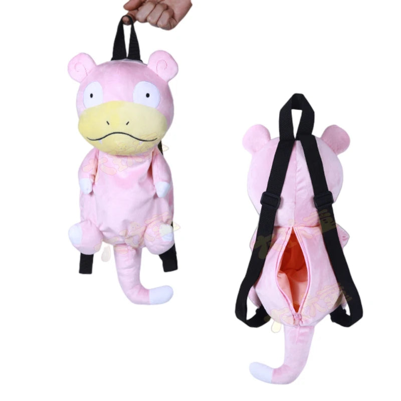 Kawaii Pokemon Plush Backpack Soft Cartoon Shoulder Bag