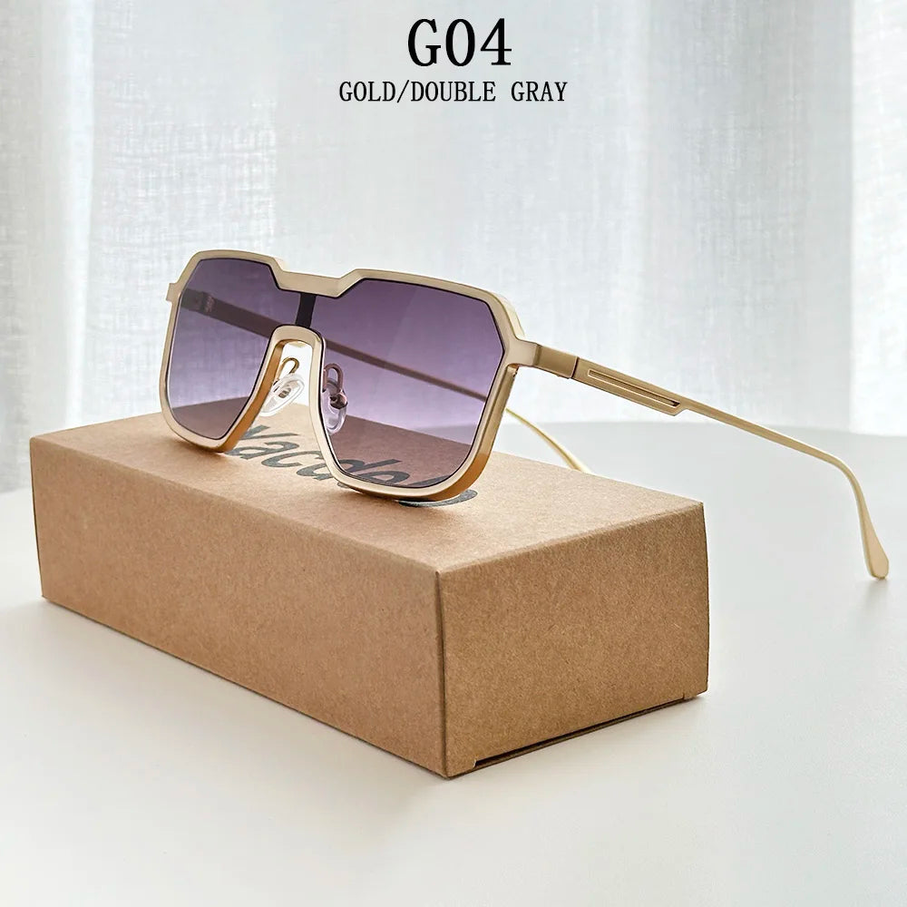 Vintage Steampunk Sunglasses With UV400 Protection