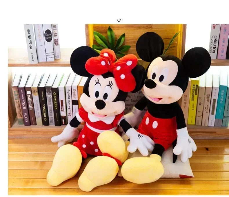 Cartoon Mouse Plush Doll Super Soft Crystal Velvet Pillow