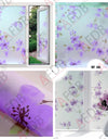 Window Film Privacy, Stained Glass Film, Frosted Opaque Glass Clings, Sun Blocking Vinyl Window Stickers for Door Home Office