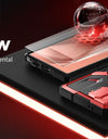 For Samsung Galaxy S24 Ultra Case with Ring Stand & Camera Cover Kickstand Drop Shockproof Rugged Protection MagSafe Phone Case