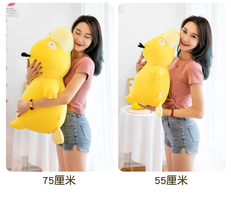 Psyduck Plush Stuffed Animal Lying Down Soft Pillow