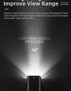 Bike Front Light 1500LM 5000mAH Battery Bicycle Light Aluminum Smart Sense LED Lamp Flashlight Cycling Headlight