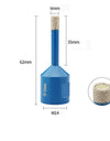 Dry Diamond Drilling Core Ceramic Tile Hole Saw Cutter Granite Marble Drill Bits Tiles Crowns with M14 Thread Opener