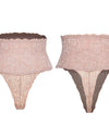 Women Lace Thong High Waist Party Underwear Tummy Control Slimmer Panties Seamless Invisible Shaper Panty Cincher