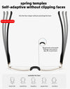 Reading Glasses Men High Quality Prescription Eyeglasses Frame Optical Clear Lenses