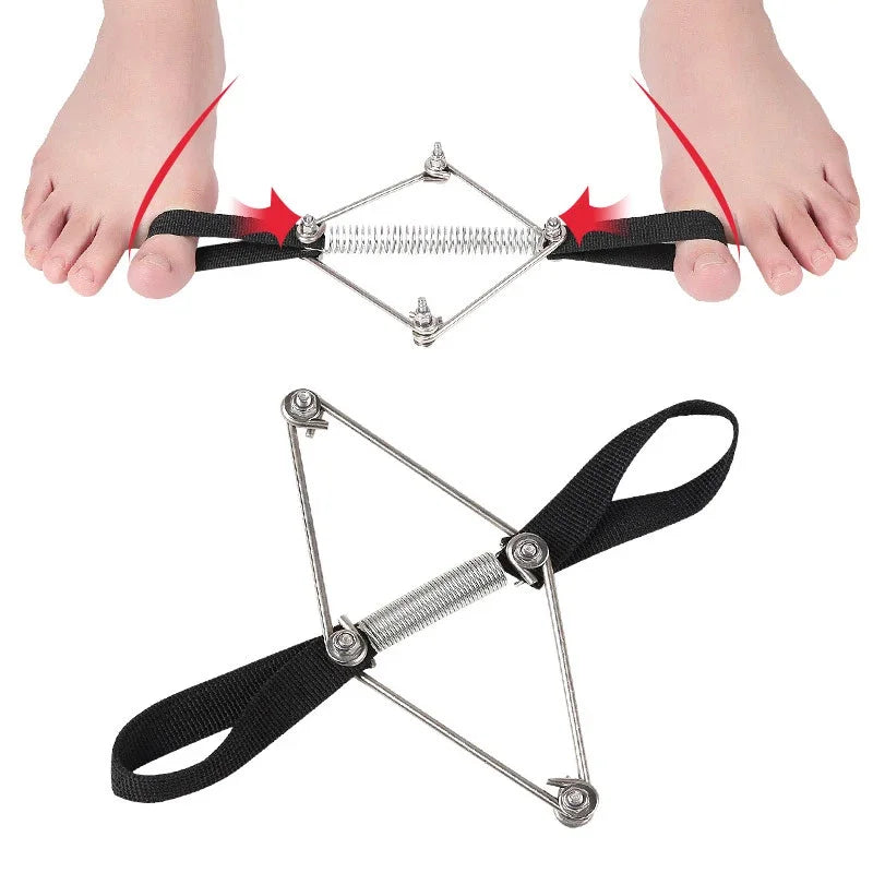 Hallux Valgus Corrector Belt Recovery Training Exerciser Strap Toe Separator Stretcher Thumb Elastic Band Foot Care Tools